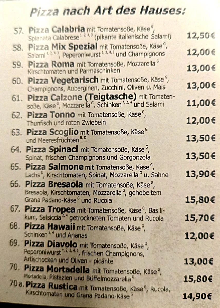 Speisekarte photo 1