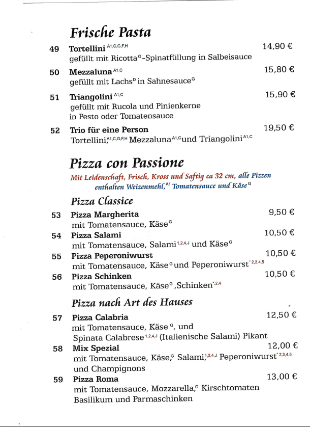 Speisekarte photo 10