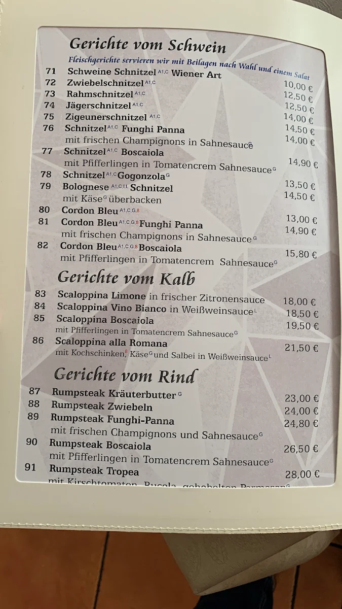 Speisekarte photo 6