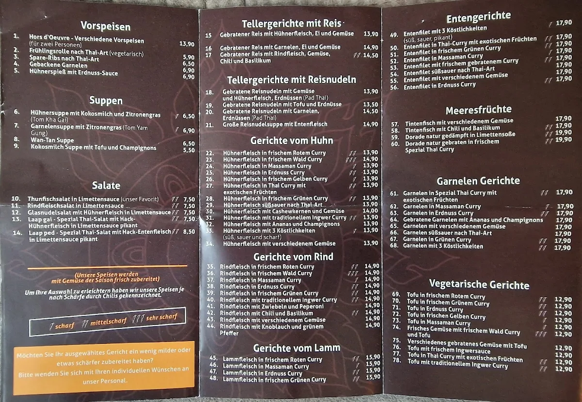 Speisekarte photo 2