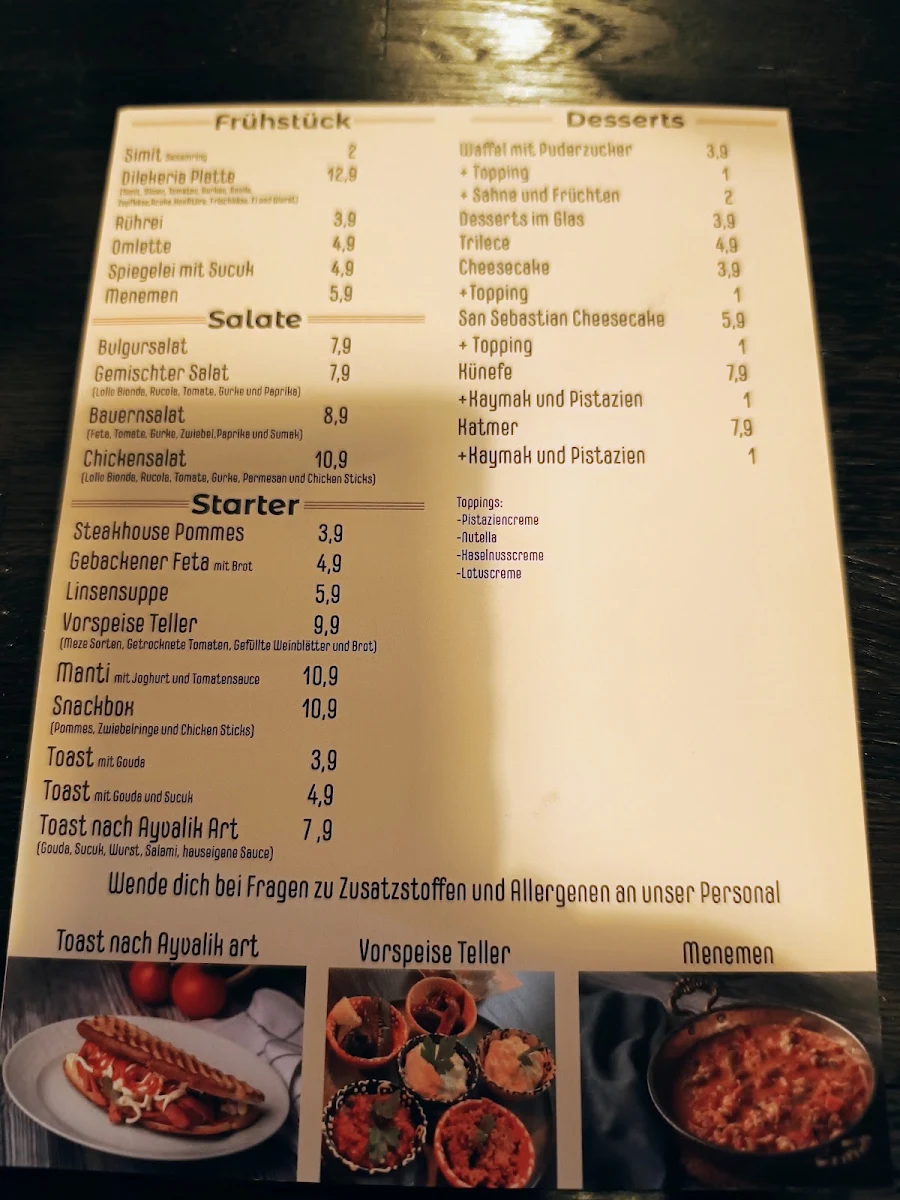 Speisekarte photo 10