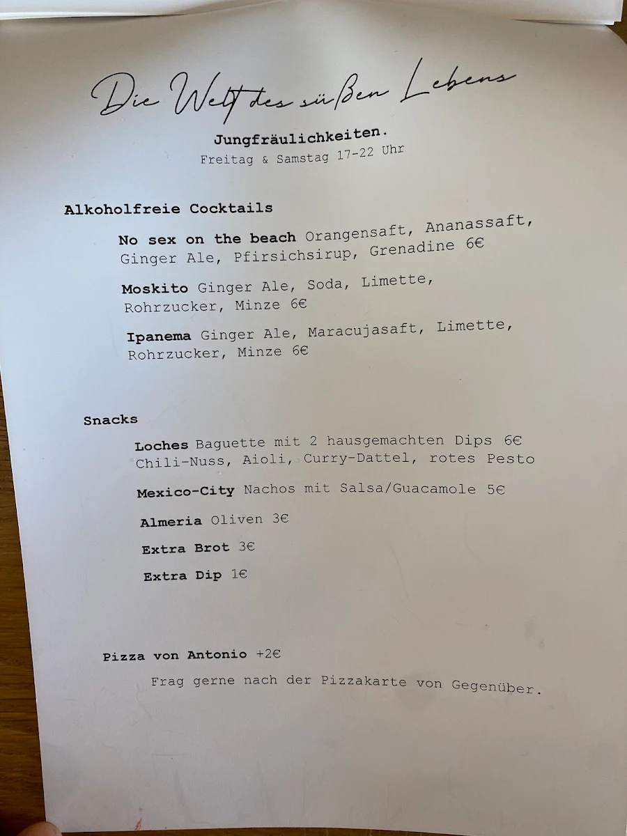 Speisekarte photo 3