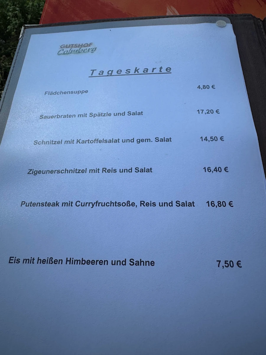 Speisekarte photo 5