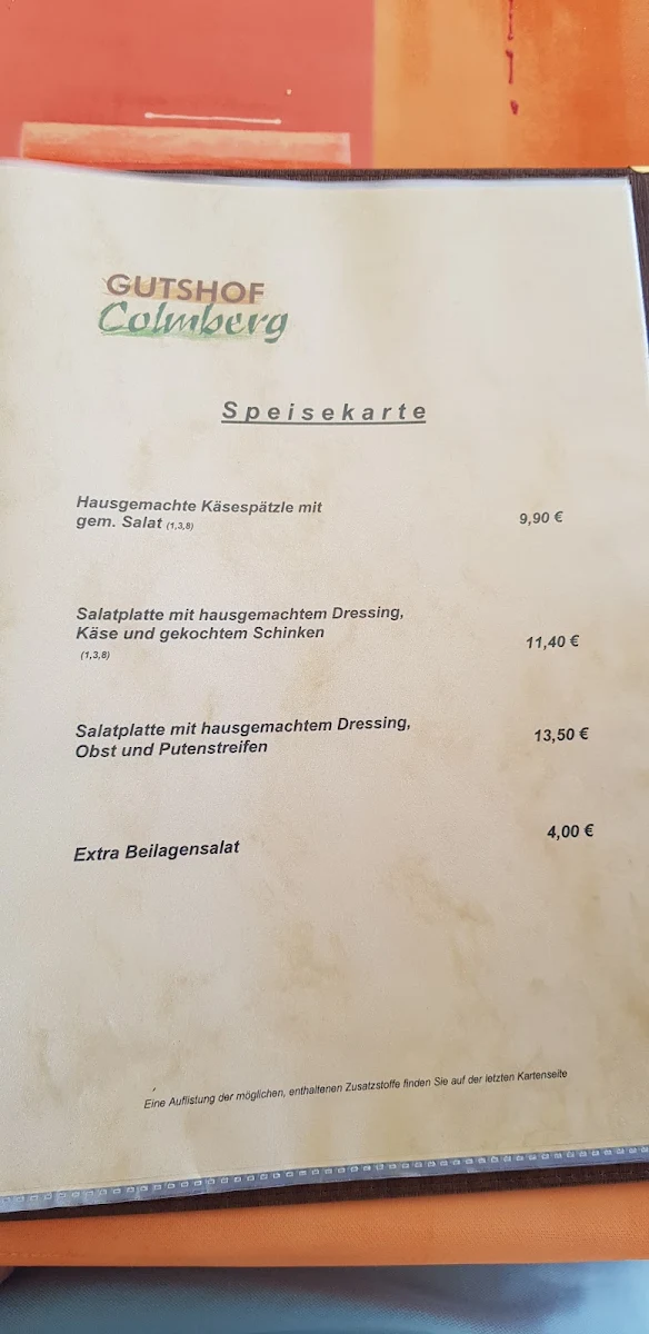 Speisekarte photo 7