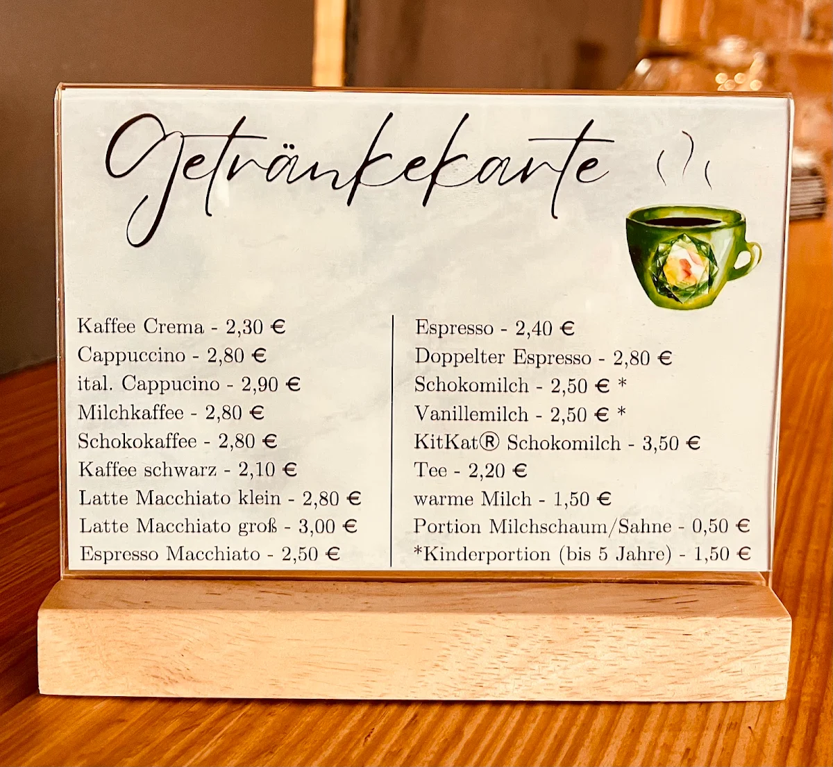 Speisekarte photo 1