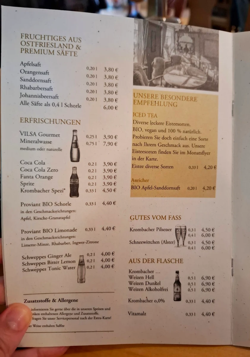 Speisekarte photo 1