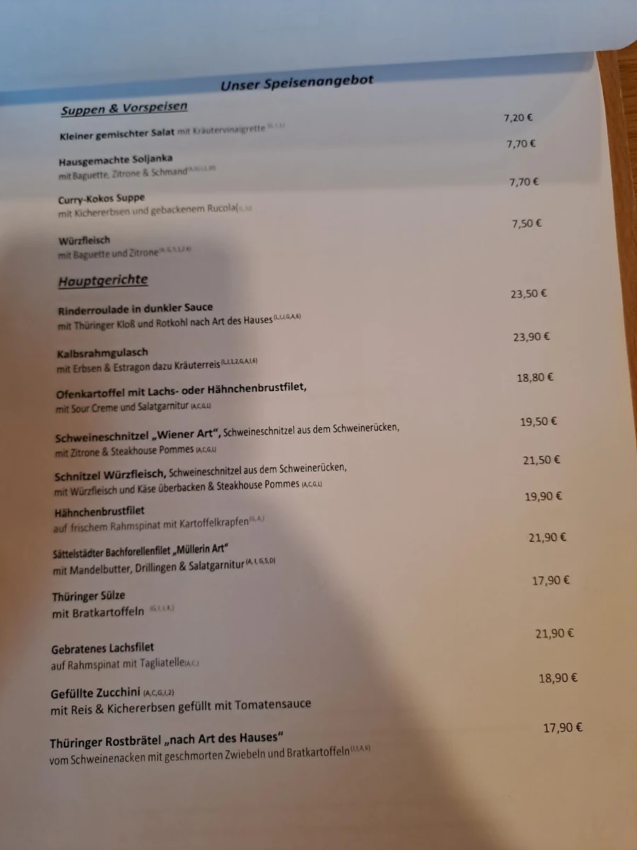Speisekarte photo 1