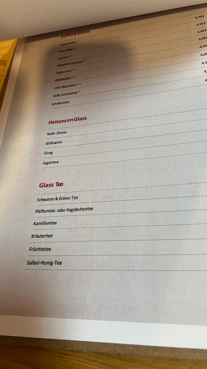 Speisekarte photo 5