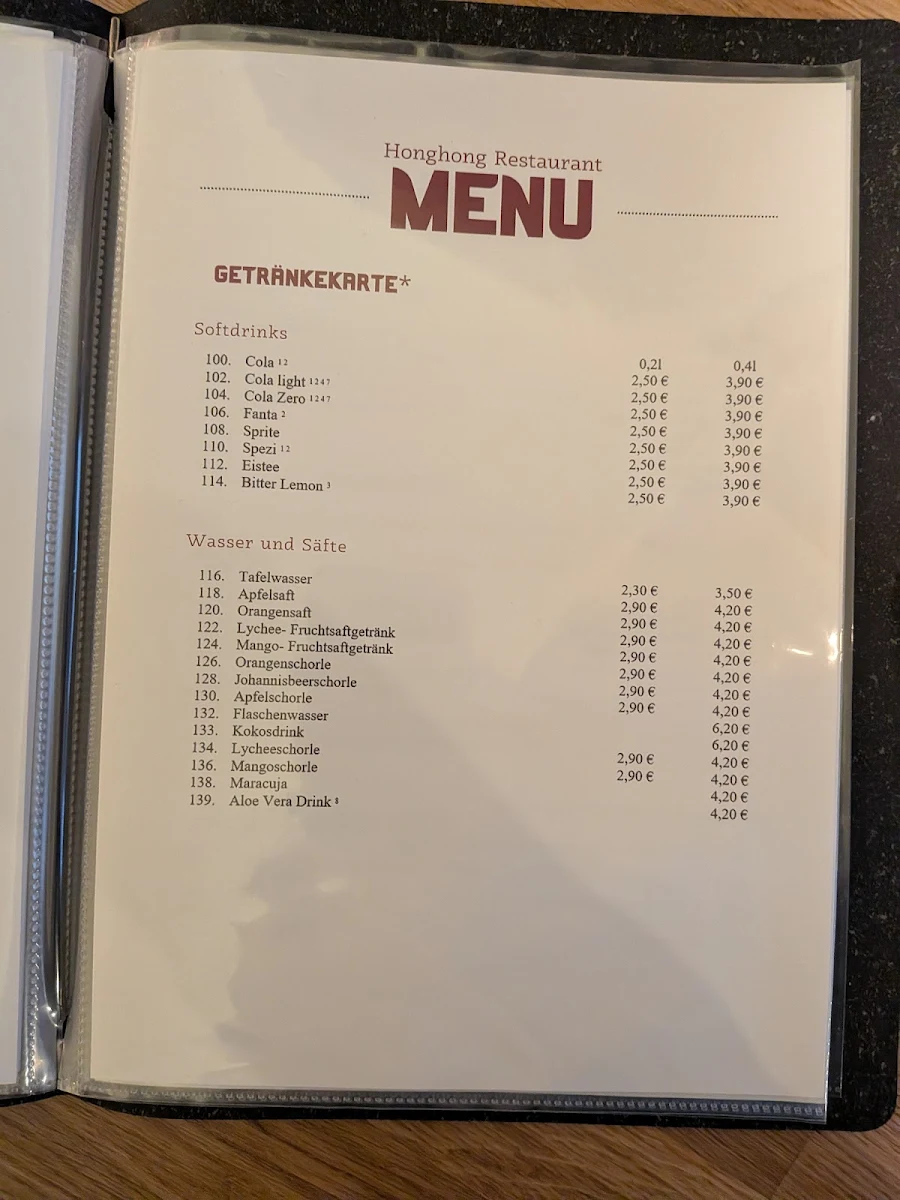 Speisekarte photo 1