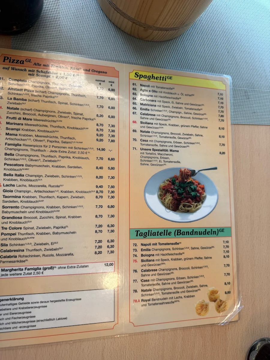 Speisekarte photo 2
