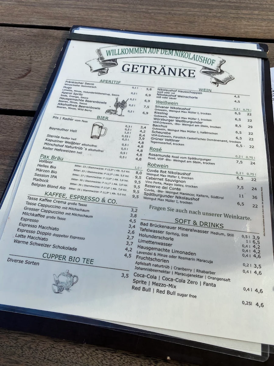 Speisekarte photo 2