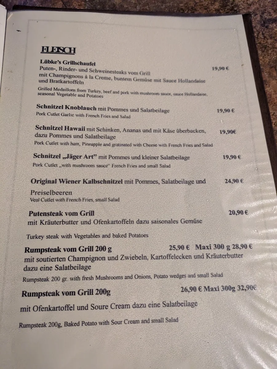 Speisekarte photo 2