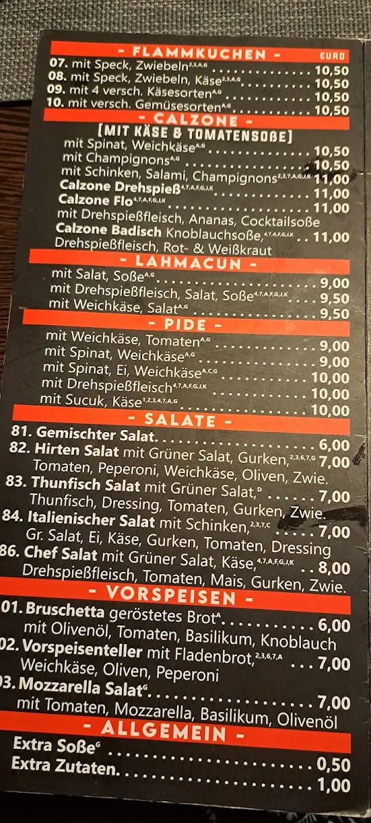 Speisekarte photo 3