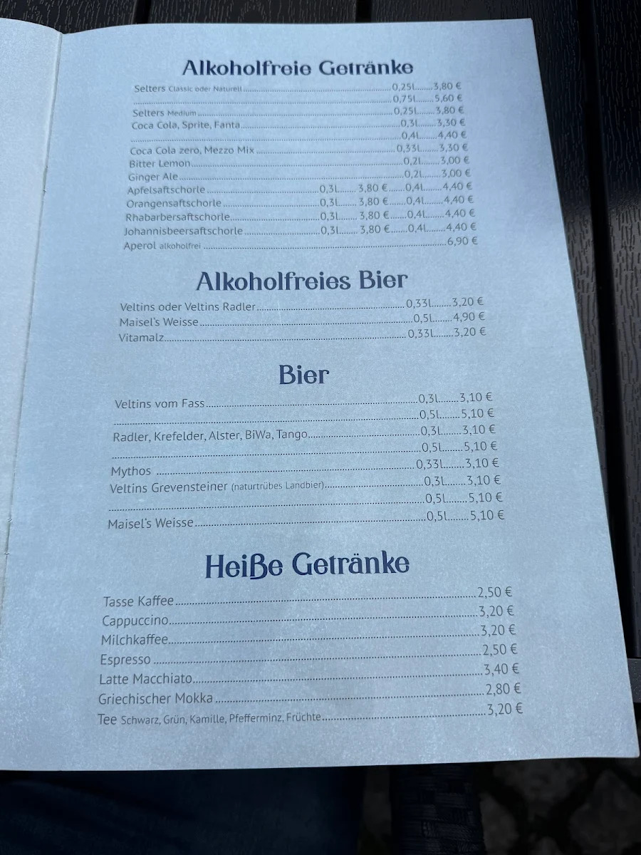 Speisekarte photo 1