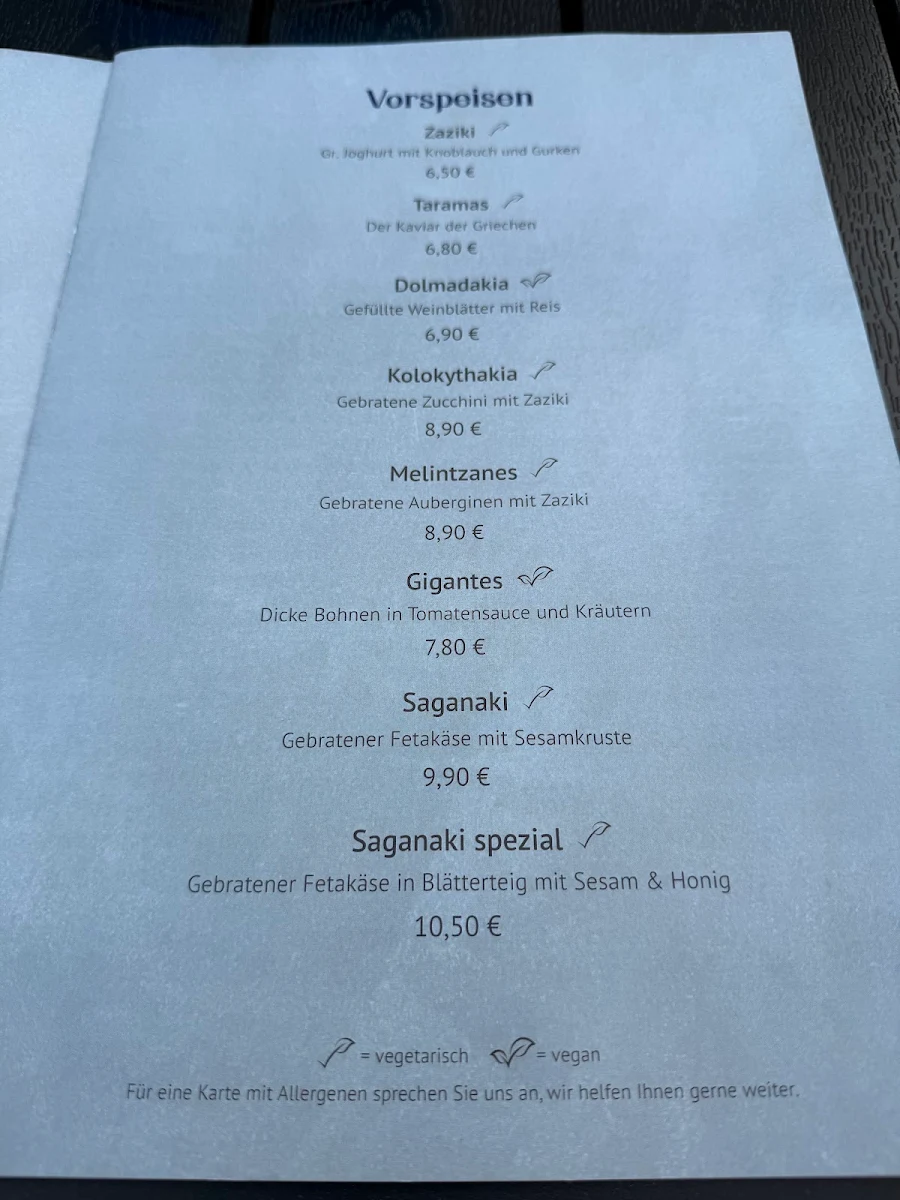 Speisekarte photo 3
