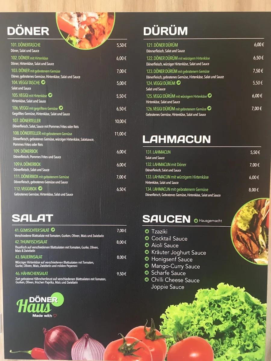 Speisekarte photo 3