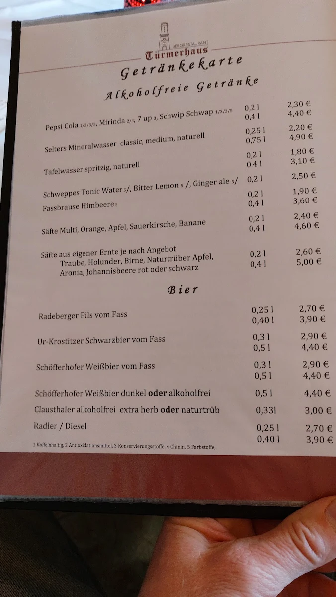 Speisekarte photo 3