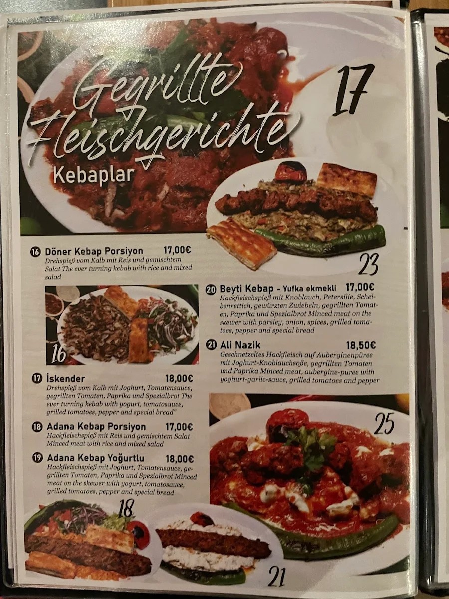 Speisekarte photo 2