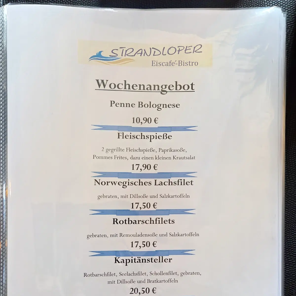 Speisekarte photo 1