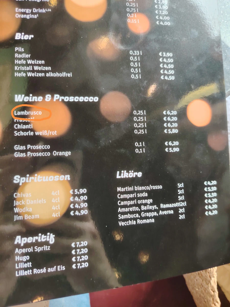 Speisekarte photo 1