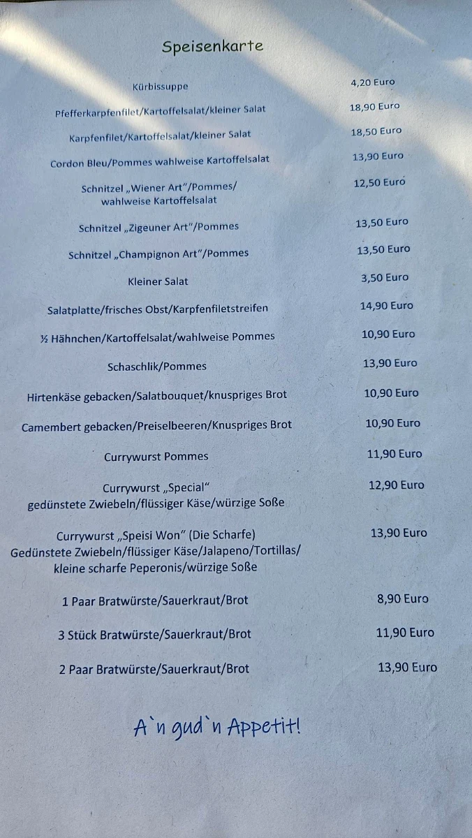 Speisekarte photo 1