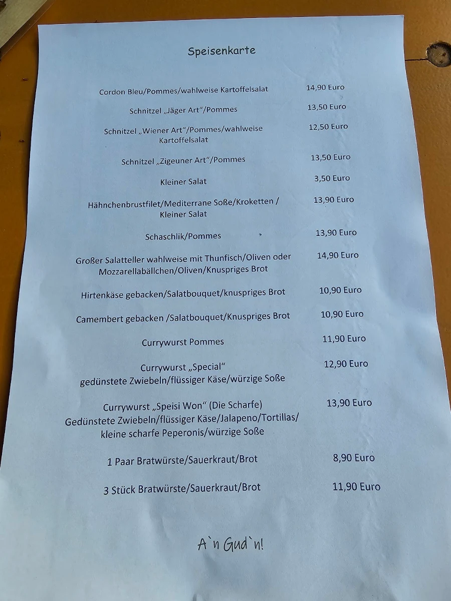 Speisekarte photo 2