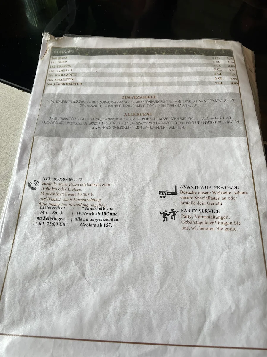Speisekarte photo 4