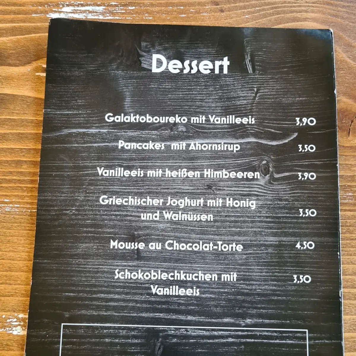 Speisekarte photo 7