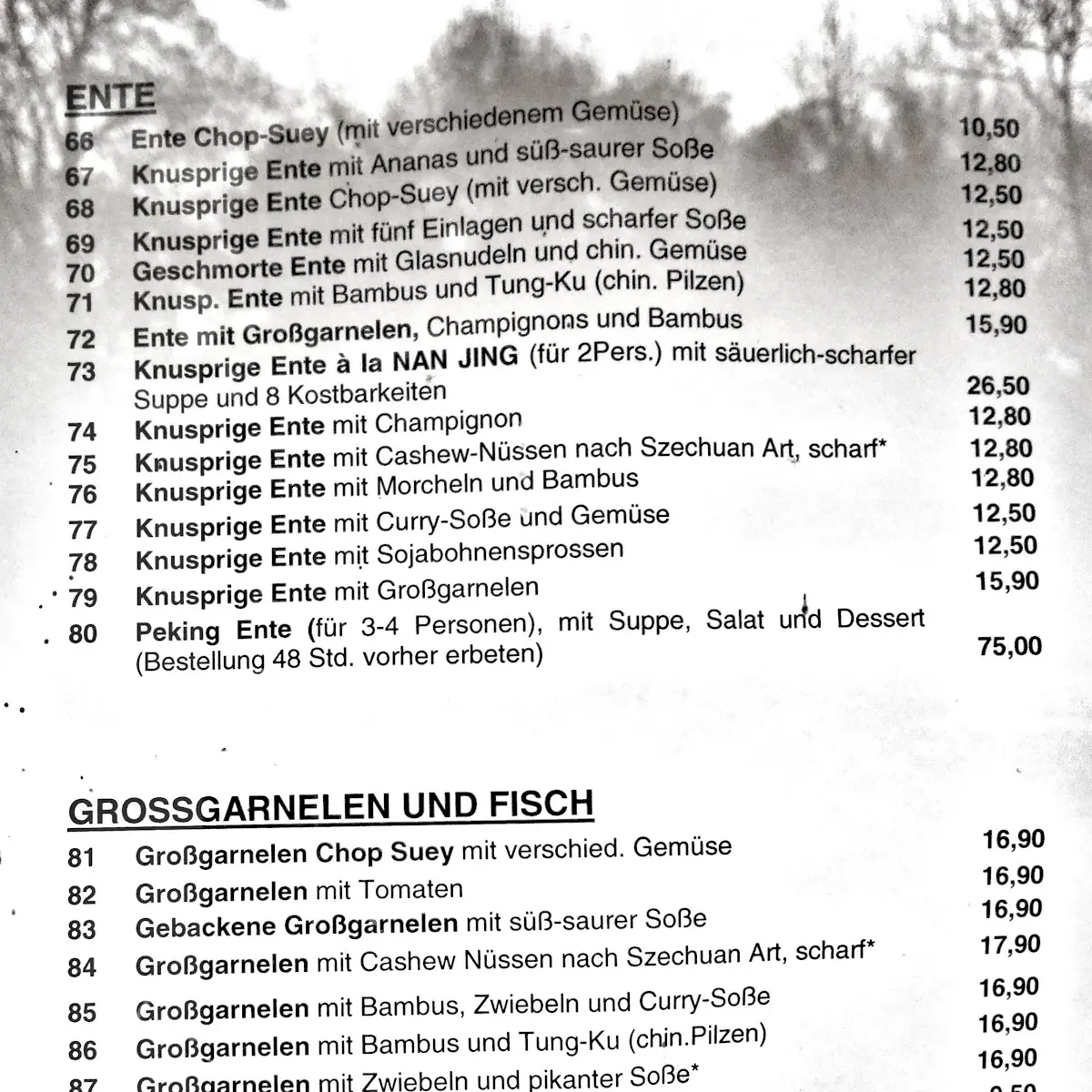Speisekarte photo 9