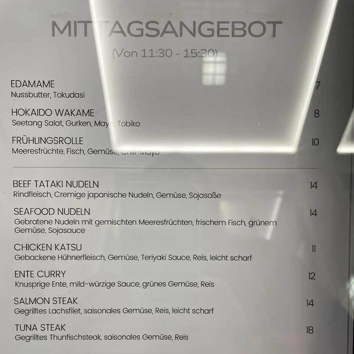 Speisekarte photo 5