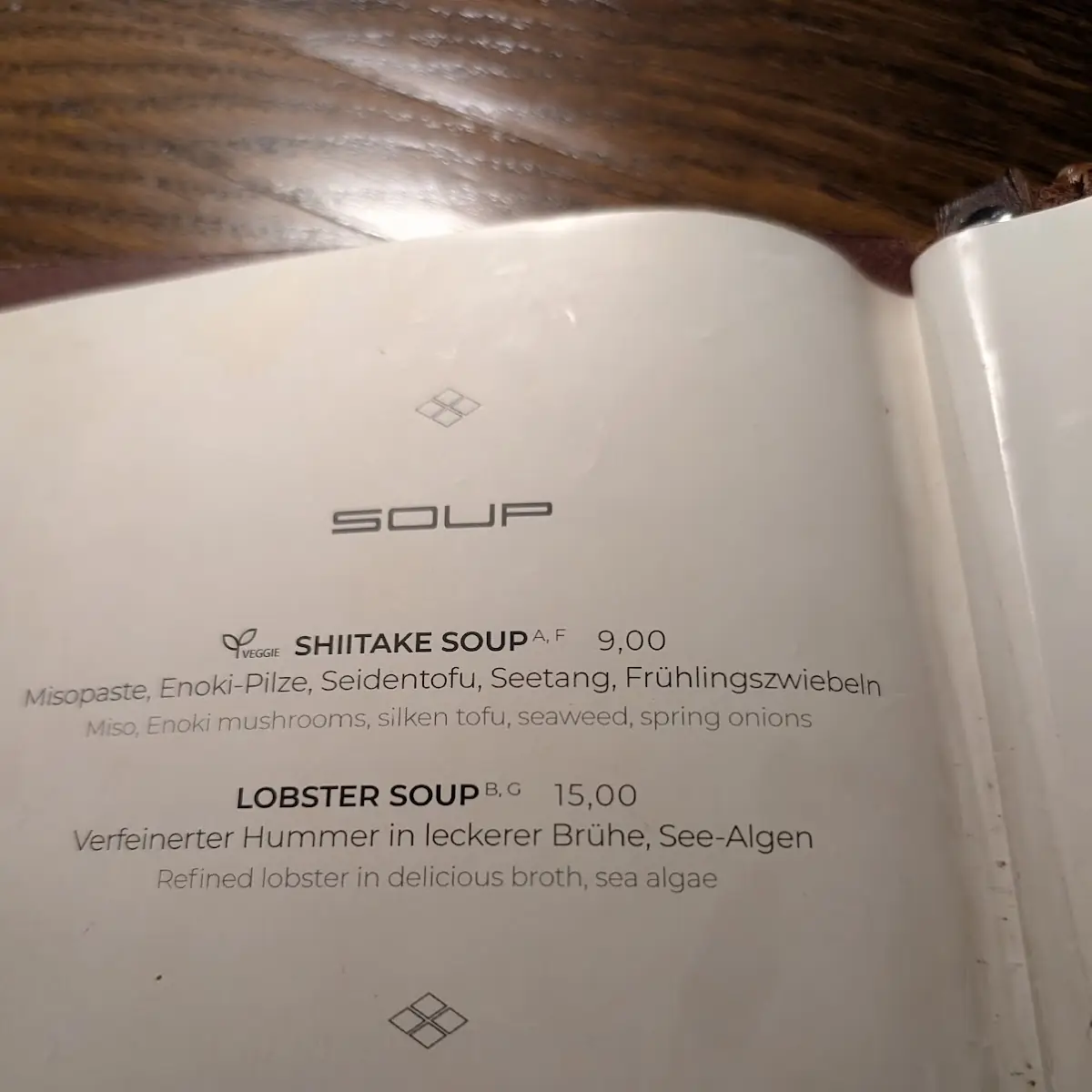 Speisekarte photo 9