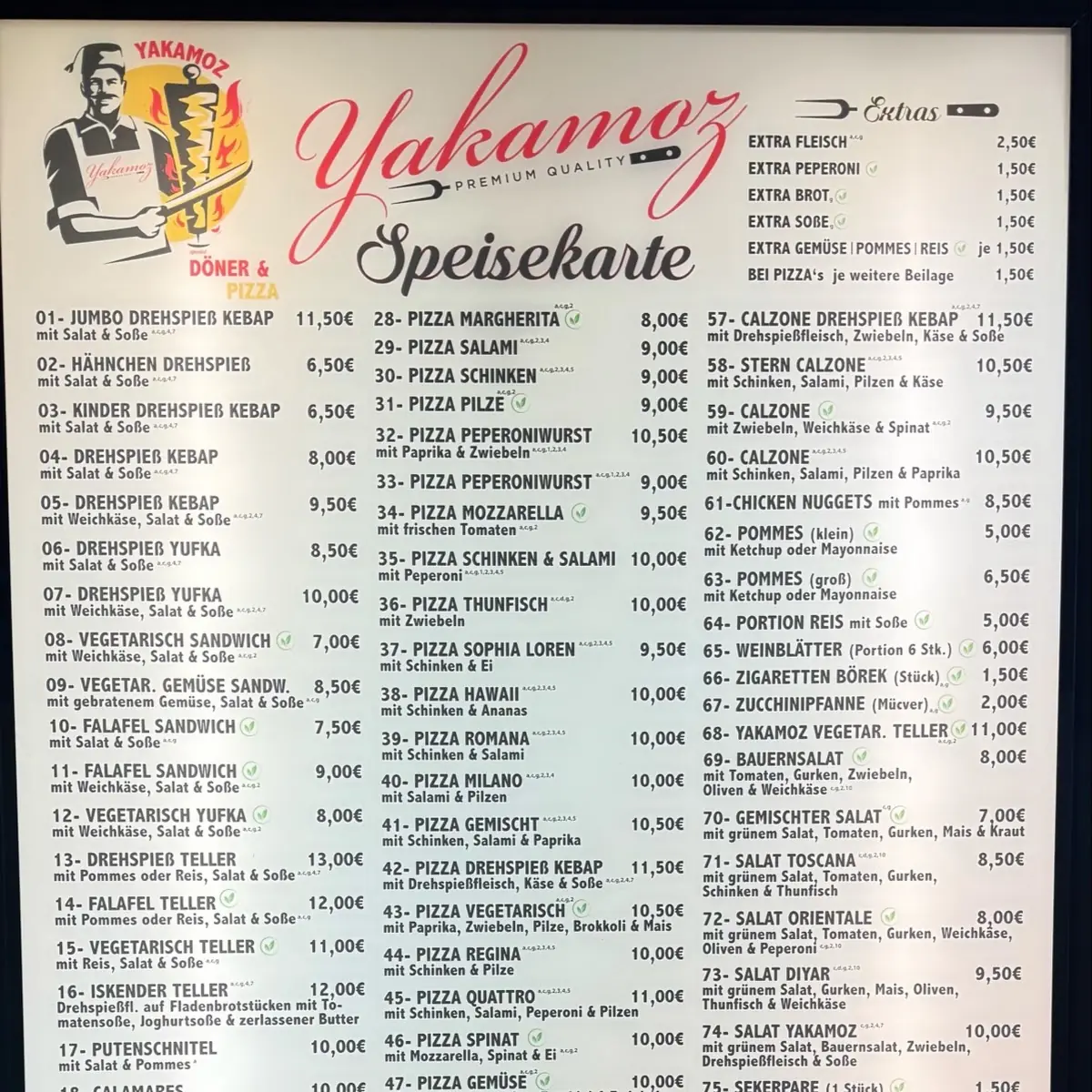Speisekarte photo 3