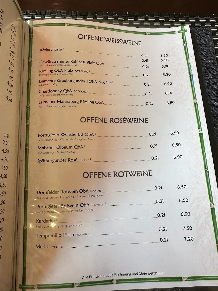 Speisekarte photo 1