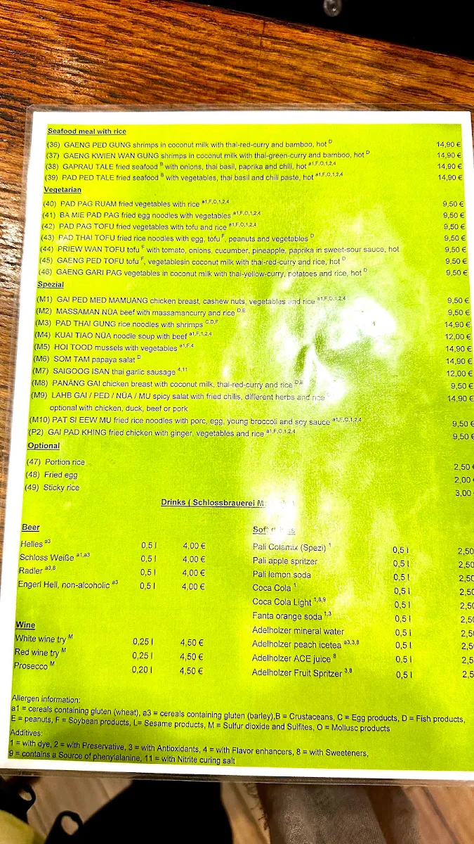 Speisekarte photo 8