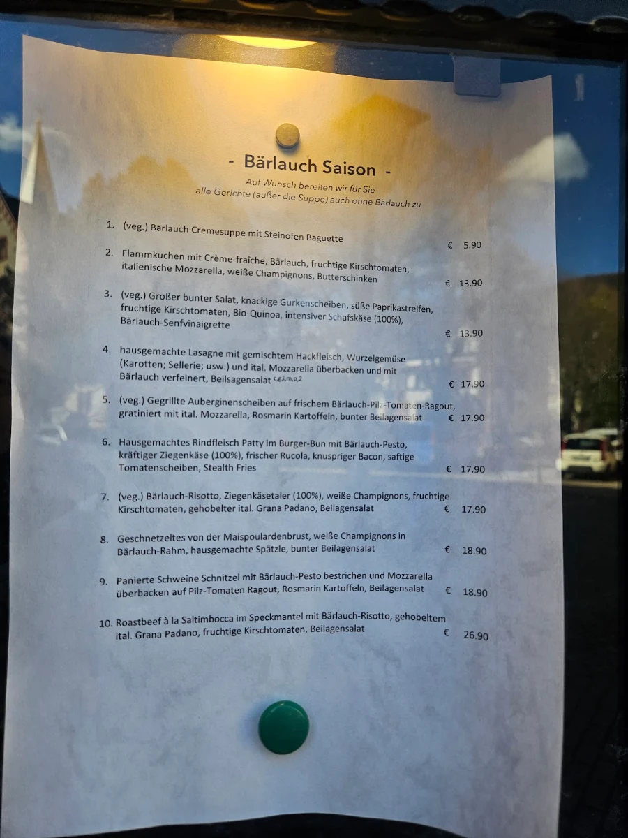Speisekarte photo 2