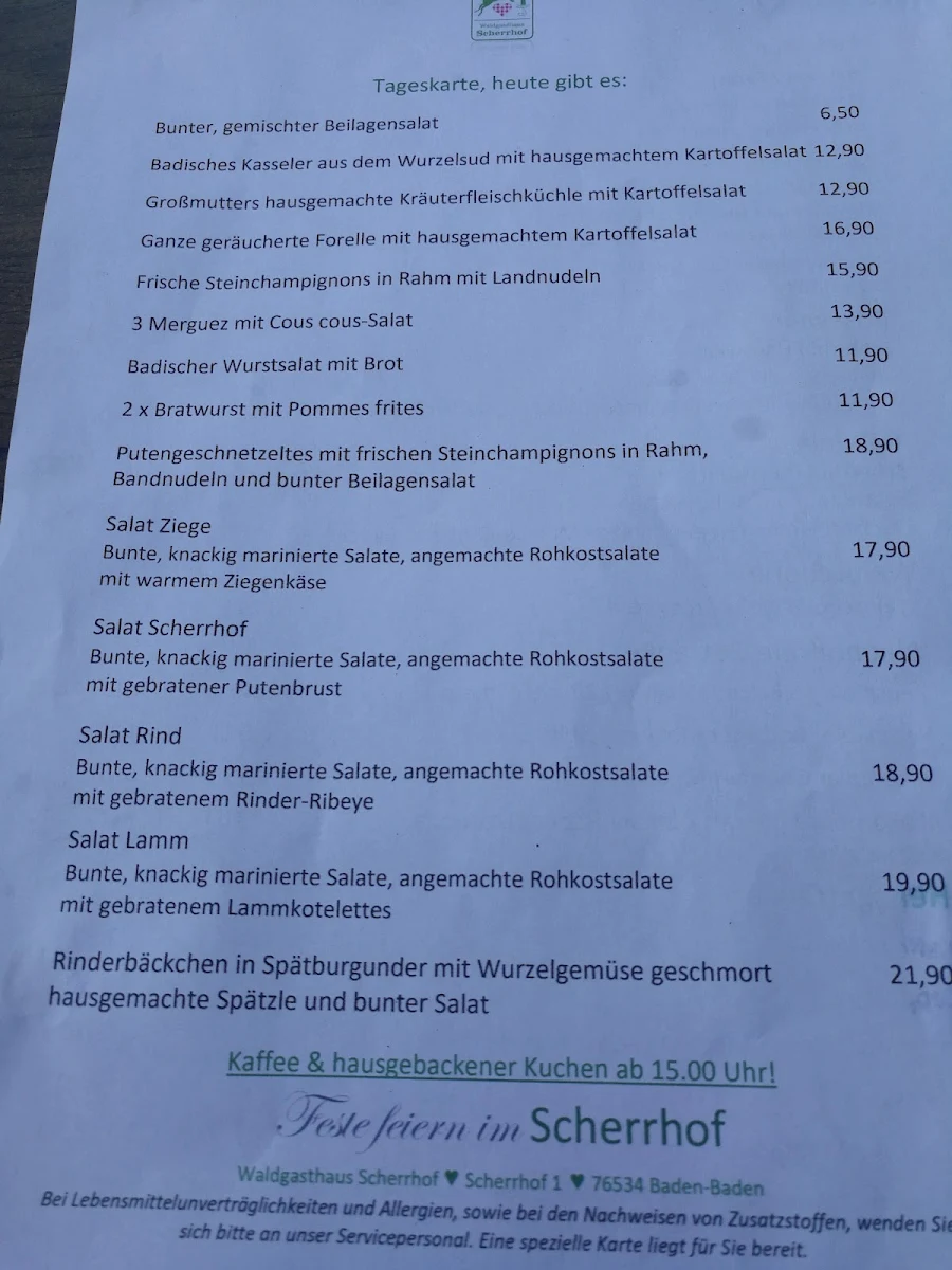 Speisekarte photo 4