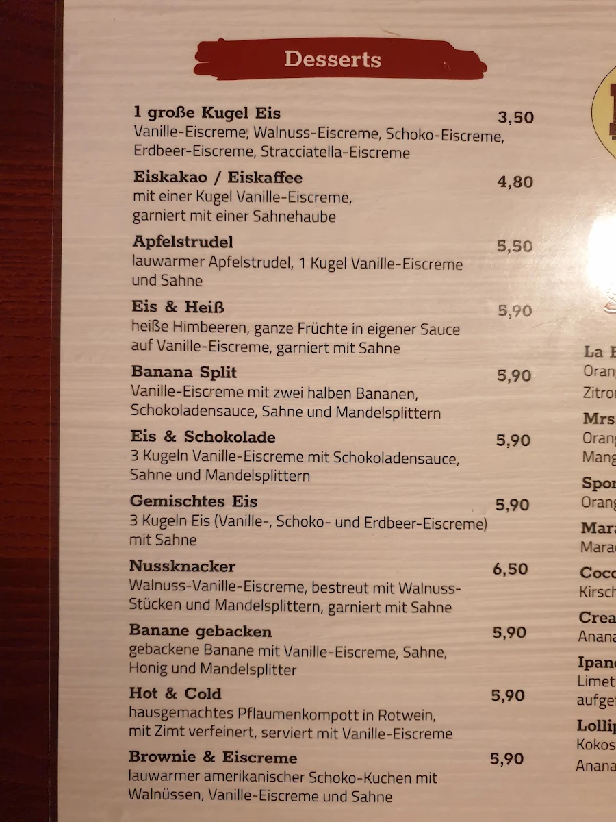 Speisekarte photo 2