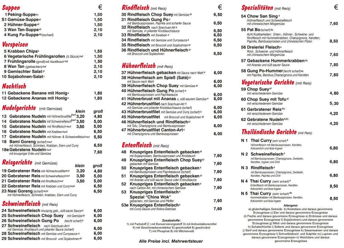 Speisekarte photo 2