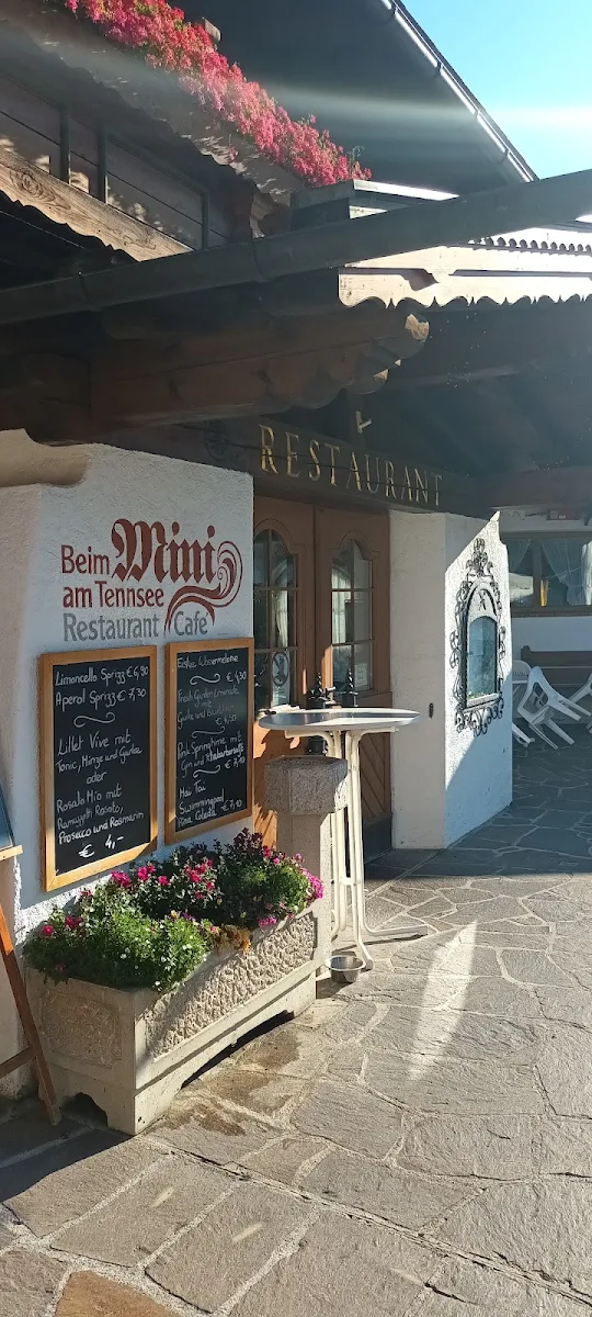 Speisekarte, Beim Mini Am Tennsee Restaurant-Cafe