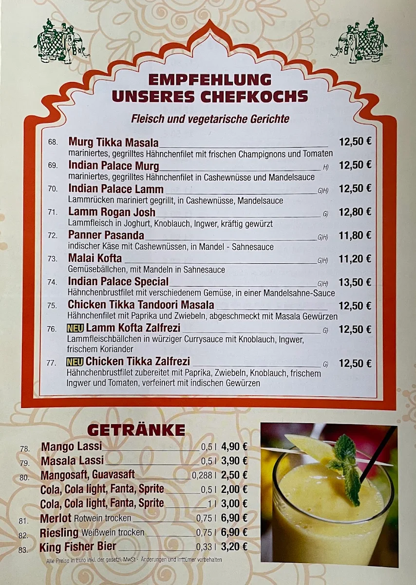 Speisekarte photo 3
