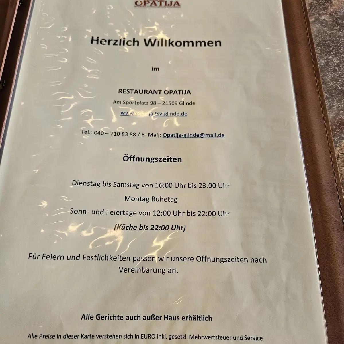 Speisekarte photo 6