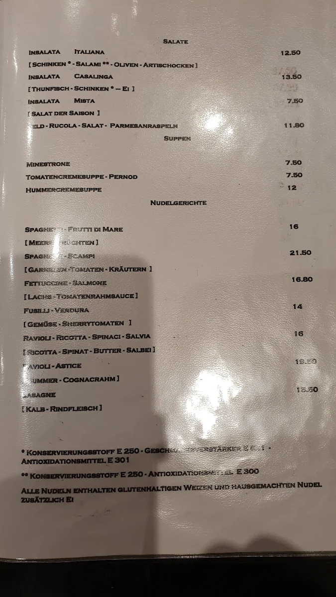 Speisekarte photo 5