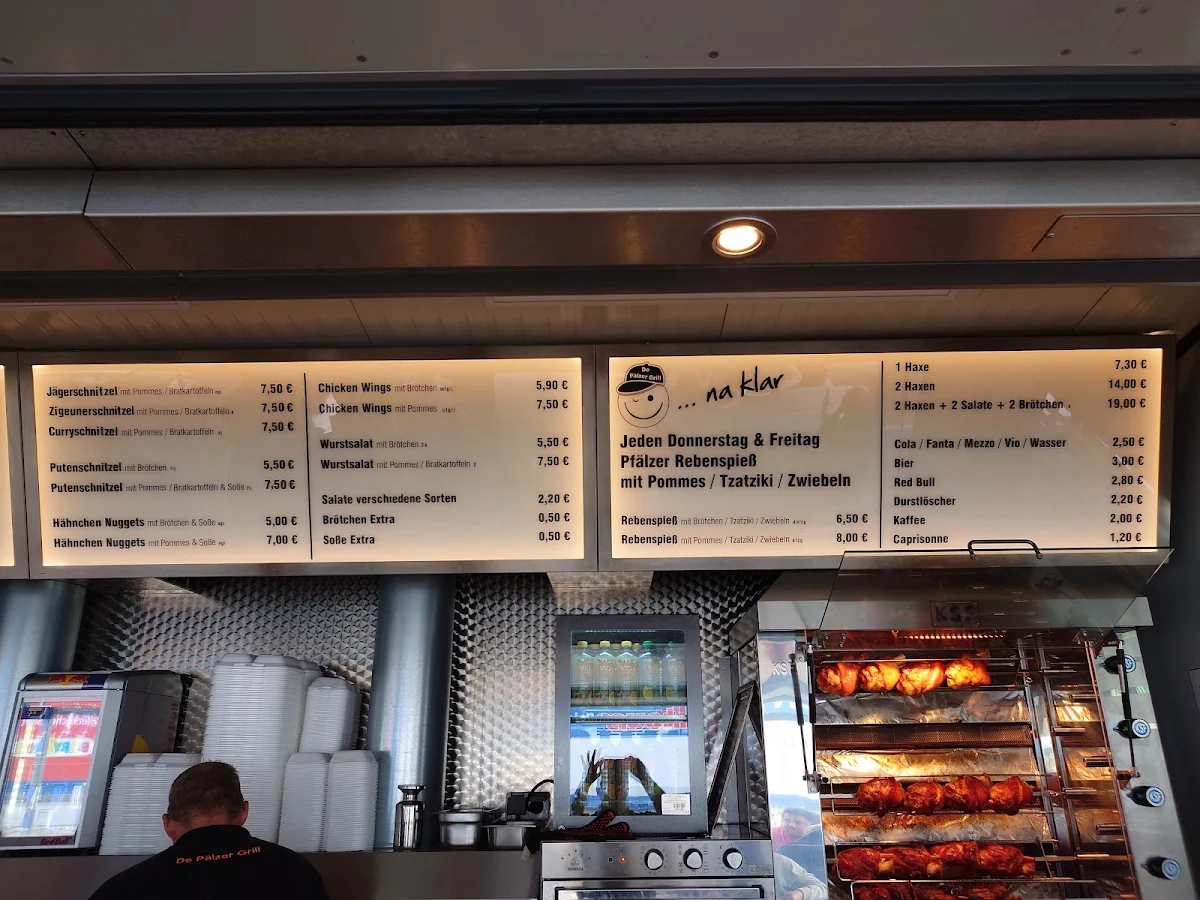 Speisekarte, De Pälzer Grill