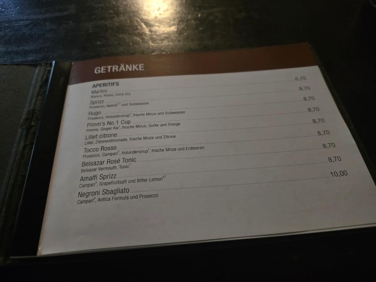 Speisekarte photo 4