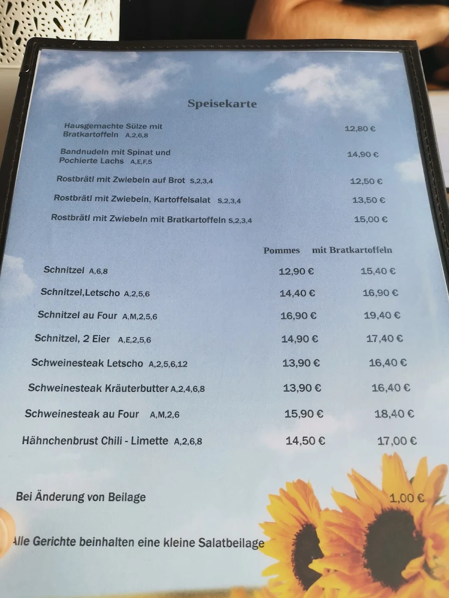 Speisekarte photo 4