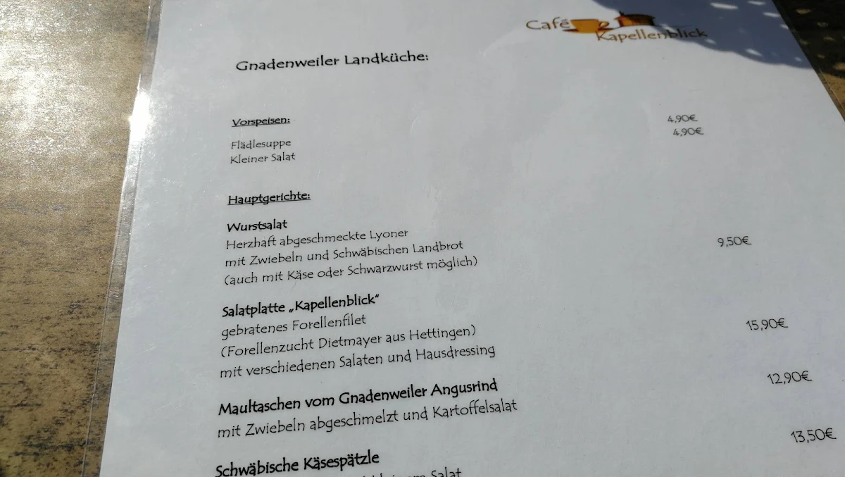 Speisekarte photo 6