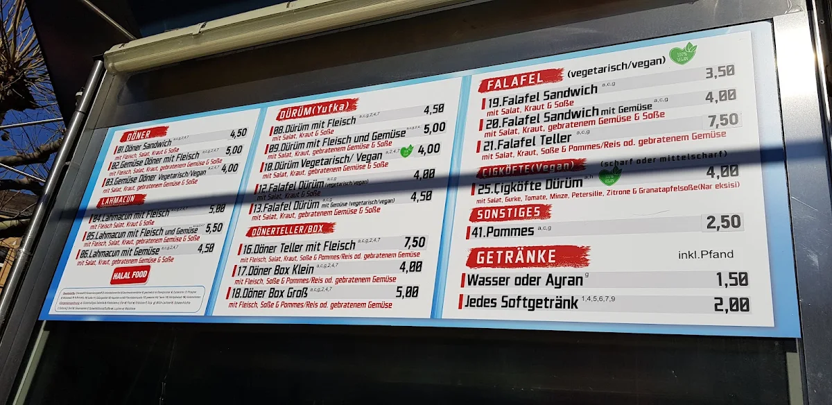 Speisekarte photo 2
