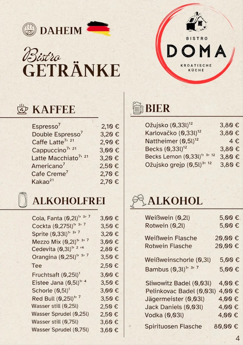 Speisekarte photo 2