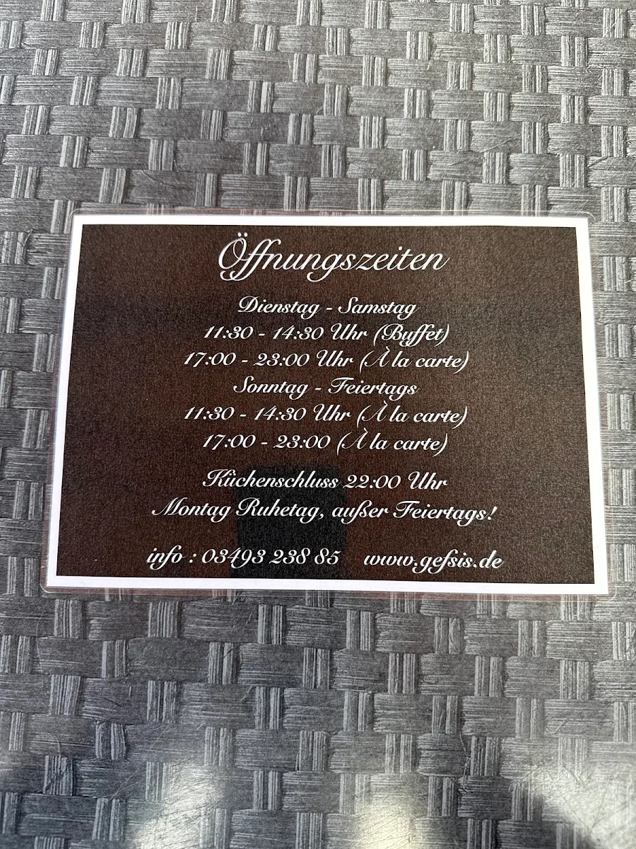 Speisekarte photo 5