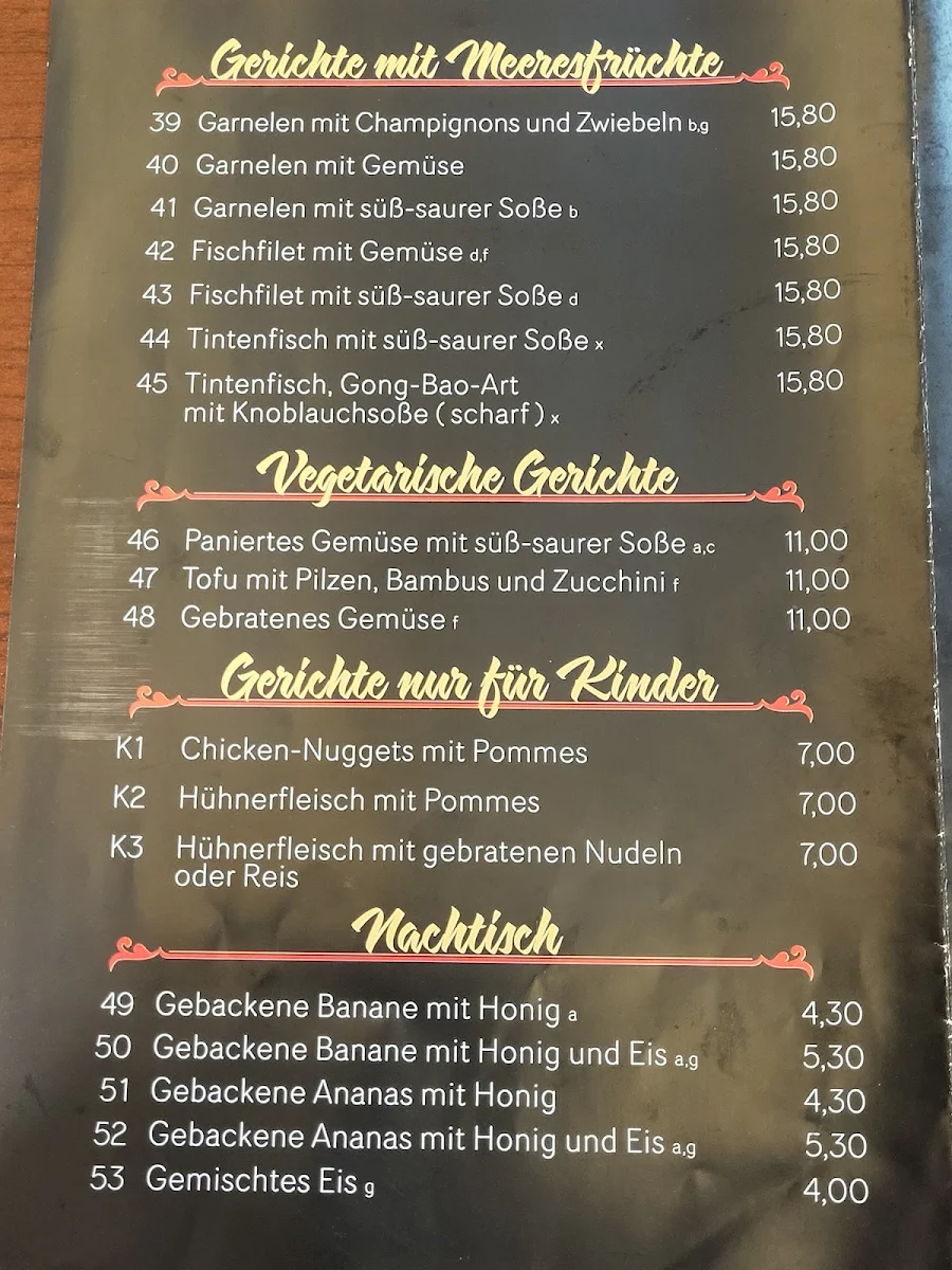 Speisekarte photo 6